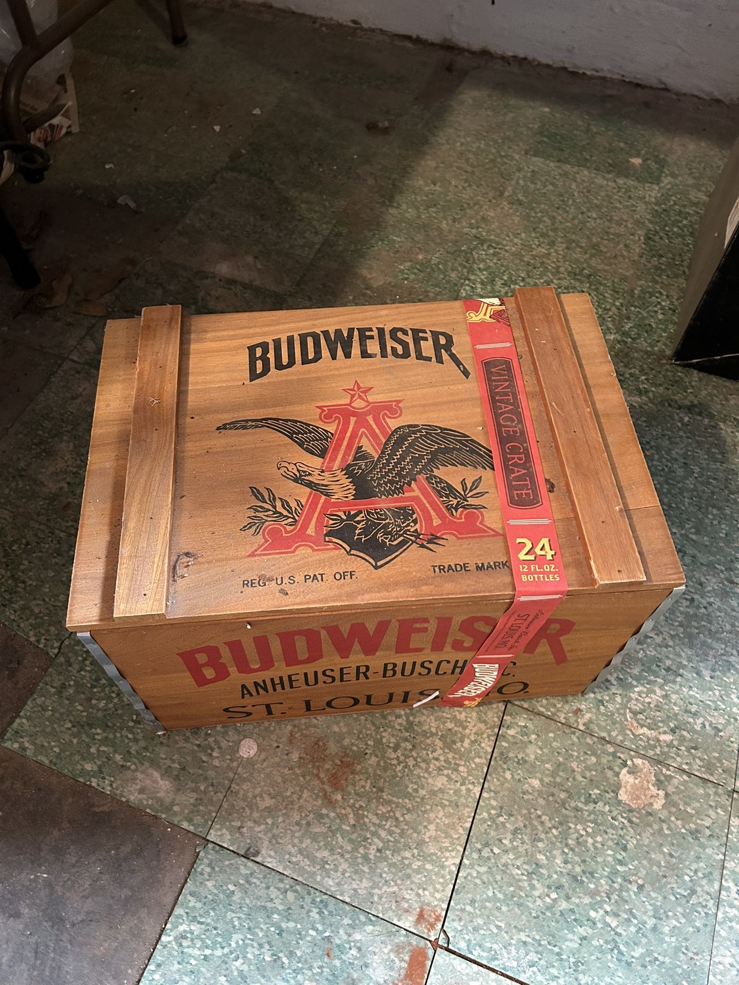 Budweiser Collector Crate