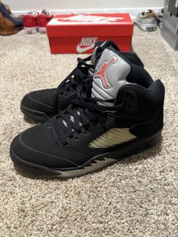 Air Jordan 5 (Black Metallic)