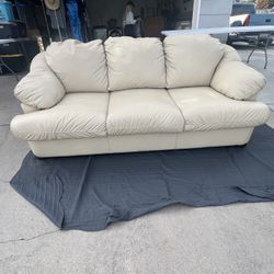 Leather Sofa 