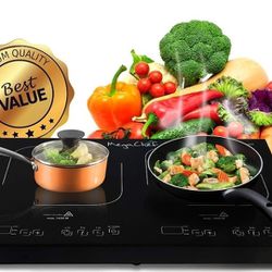 PORTABLE DUAL INDUCTION COOKTOP 