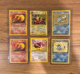 Eeveelutions Lot (Flareon, Vaporeon, Jolteon, Eevee)