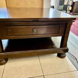 Coffee Table Extendable To Desk