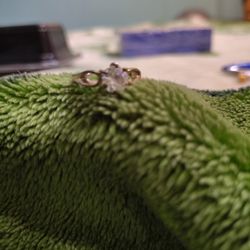Cubic Zirconia Engagement Ring 