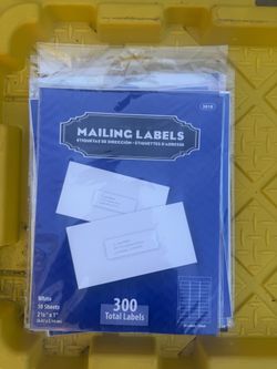 Mailing Labels – 3 Packs (300 total)