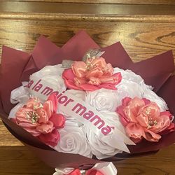 hermozo ramo de flores eternas para mama 