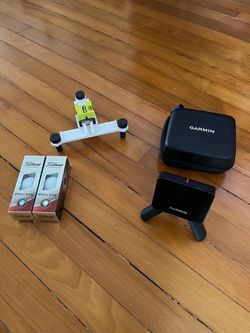 GARMIN R10 GOLF LAUNCH MONITOR SETUP- with accessories