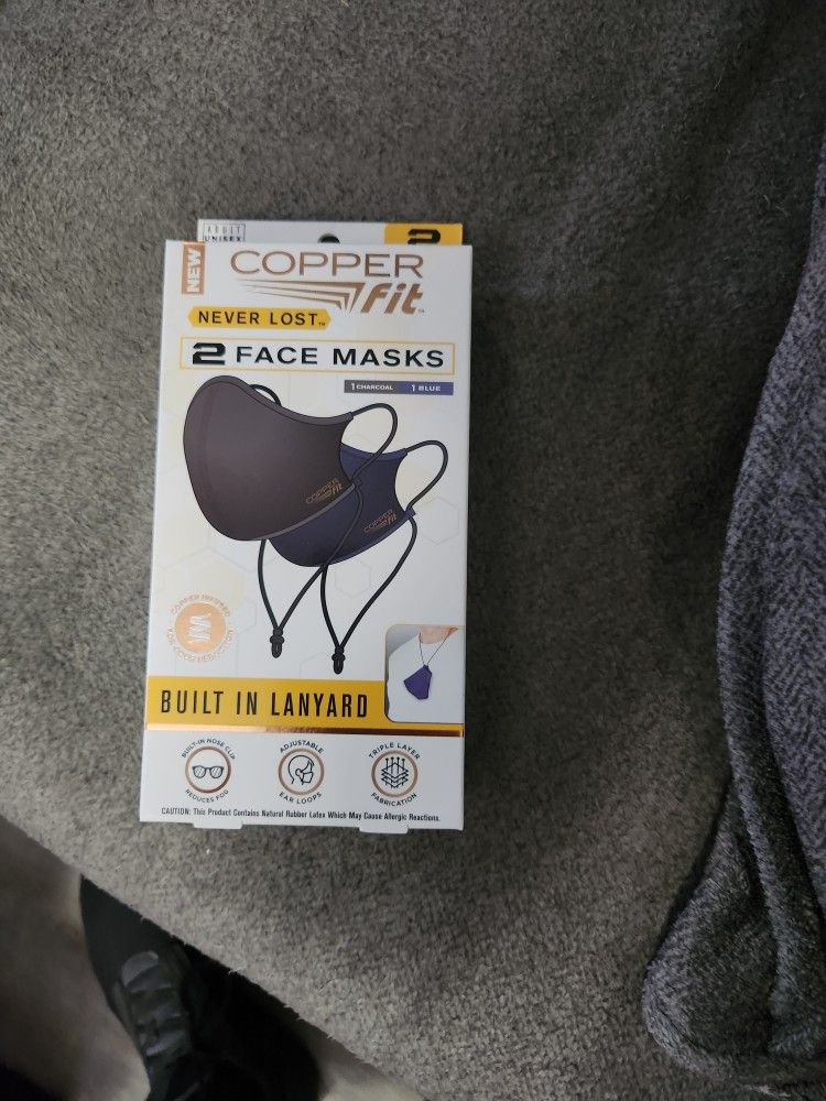 Copperfit Face masks