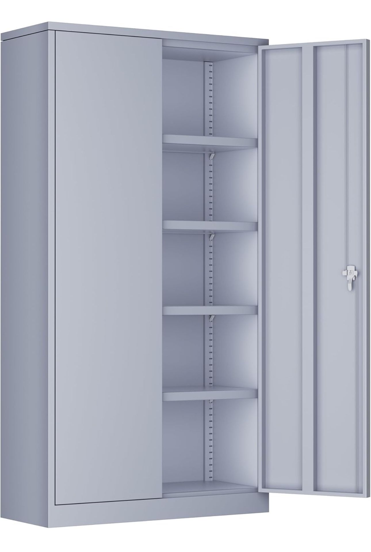 New Grey Cabinet Fully Assembled
