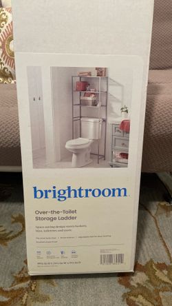 Brightroom Over The Toilet Storage Ladder New In Box