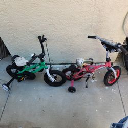 Bike With Training Wheels (2)