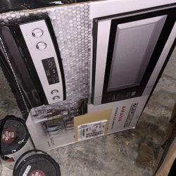 Stainless Steel Microwave 