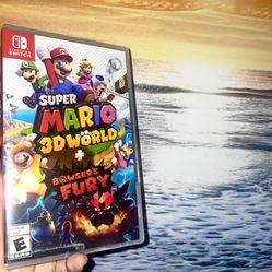 Super Mario 3d world And Bowsers fury Brand New Sealed 