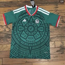 Small Medium Large XL 2XL 3xl 4xl 5xl 6xl slim fit Soccer Mexico jersey Mundial green New Jersey  long sleeve player version sleeve long sleeve Women’