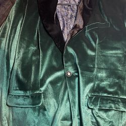 Green Suit Blazer 