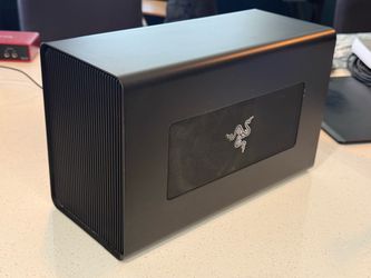 Razer Core X Thunderbolt 3 external GPU enclosure in great working condition