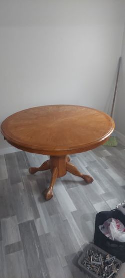 Wood table