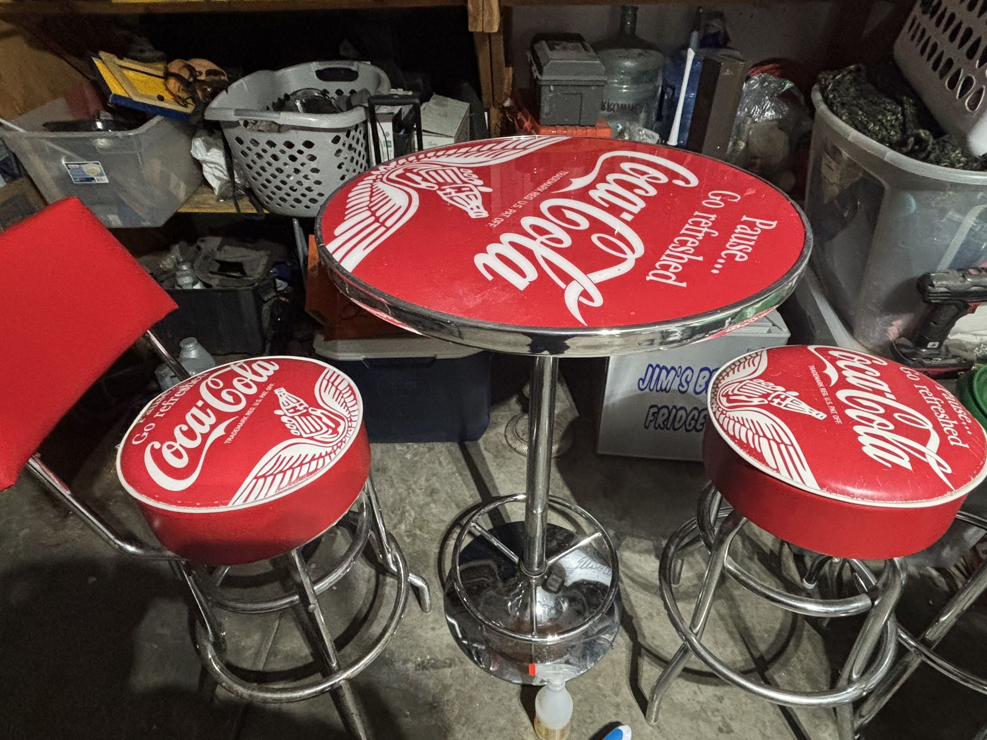 Pub Table + Bar Stools with Back sets (free delivery)