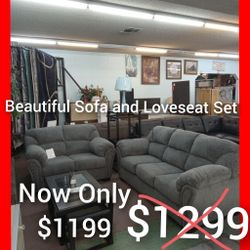 🤩 Sofa And Loveseat Set 