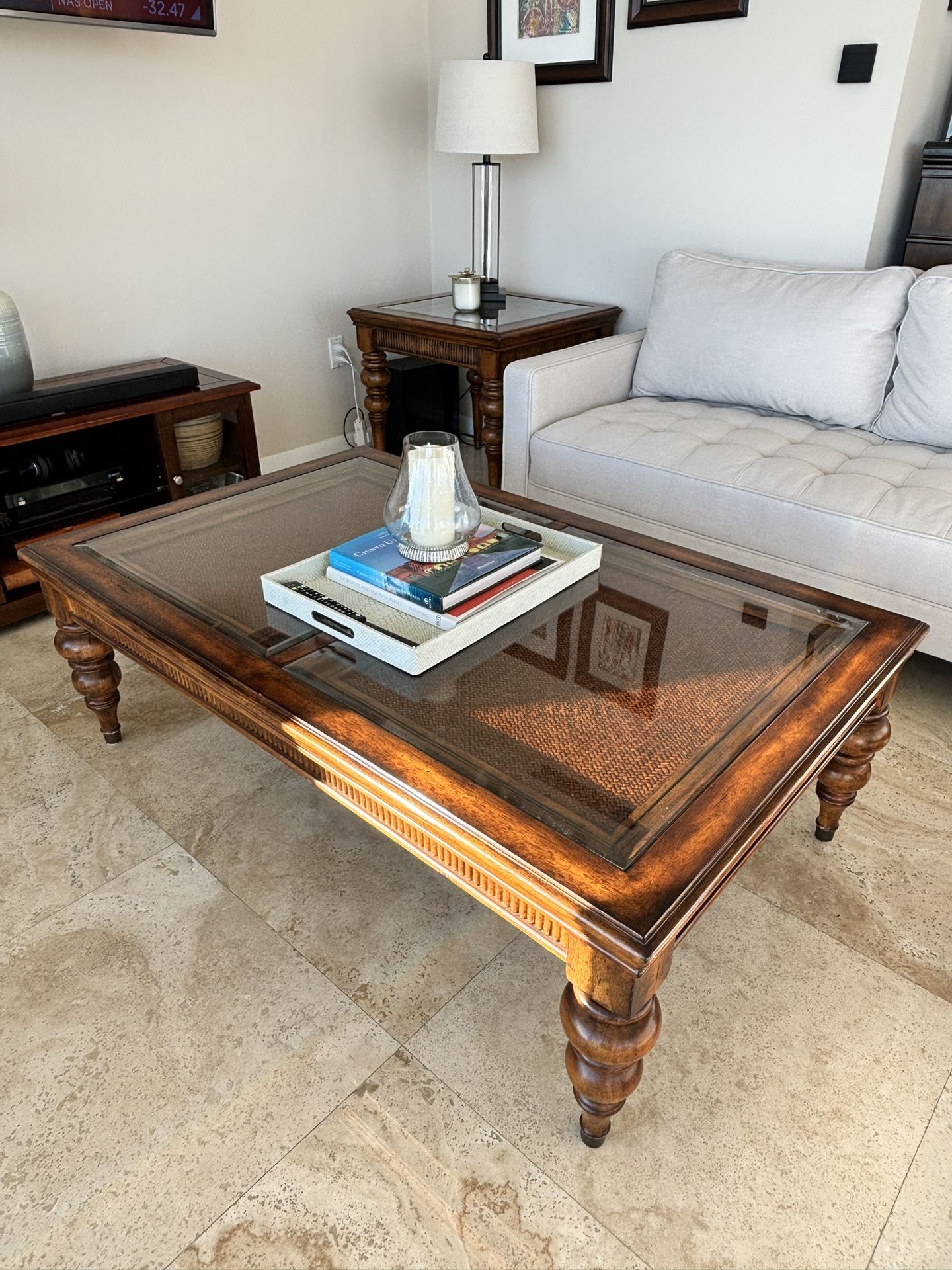 Center Coffee Table Tommy Bahama Style