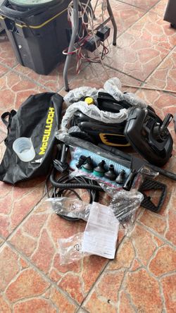 McCulloch Heavy-Duty Steam Cleaner with Accessories