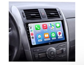 9" Wireless CarPlay Stereo Upgrade for Toyota Corolla 08-13 Radio Head Unit 3-Sec Fast Boot Linux OS, CarPlay Android Auto, Includes 1080P Camera. EXC