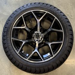 215/34/12 Golfcart Wheels