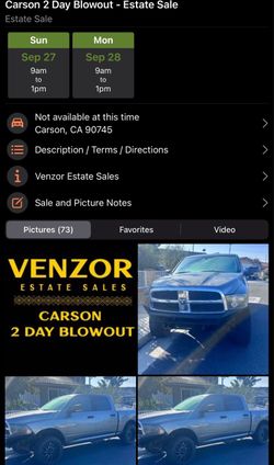 Washer and dryer Dodge Ram  refrigerator