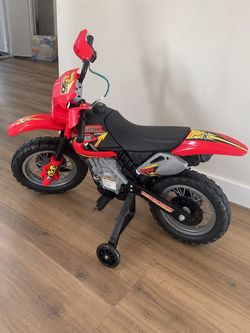 Kids Electric Dirt Bike with Training Wheels – Ages 3–6