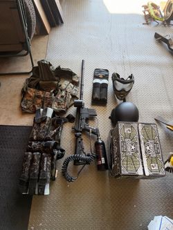 Paint ball gear