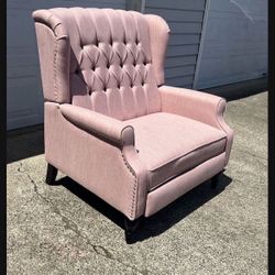 Noble House Wallner Oversized Pushback Recliner