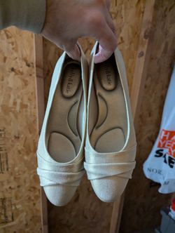 linen shoes size 10