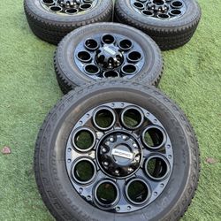 Ford F250 Wheels And Tires Like New 