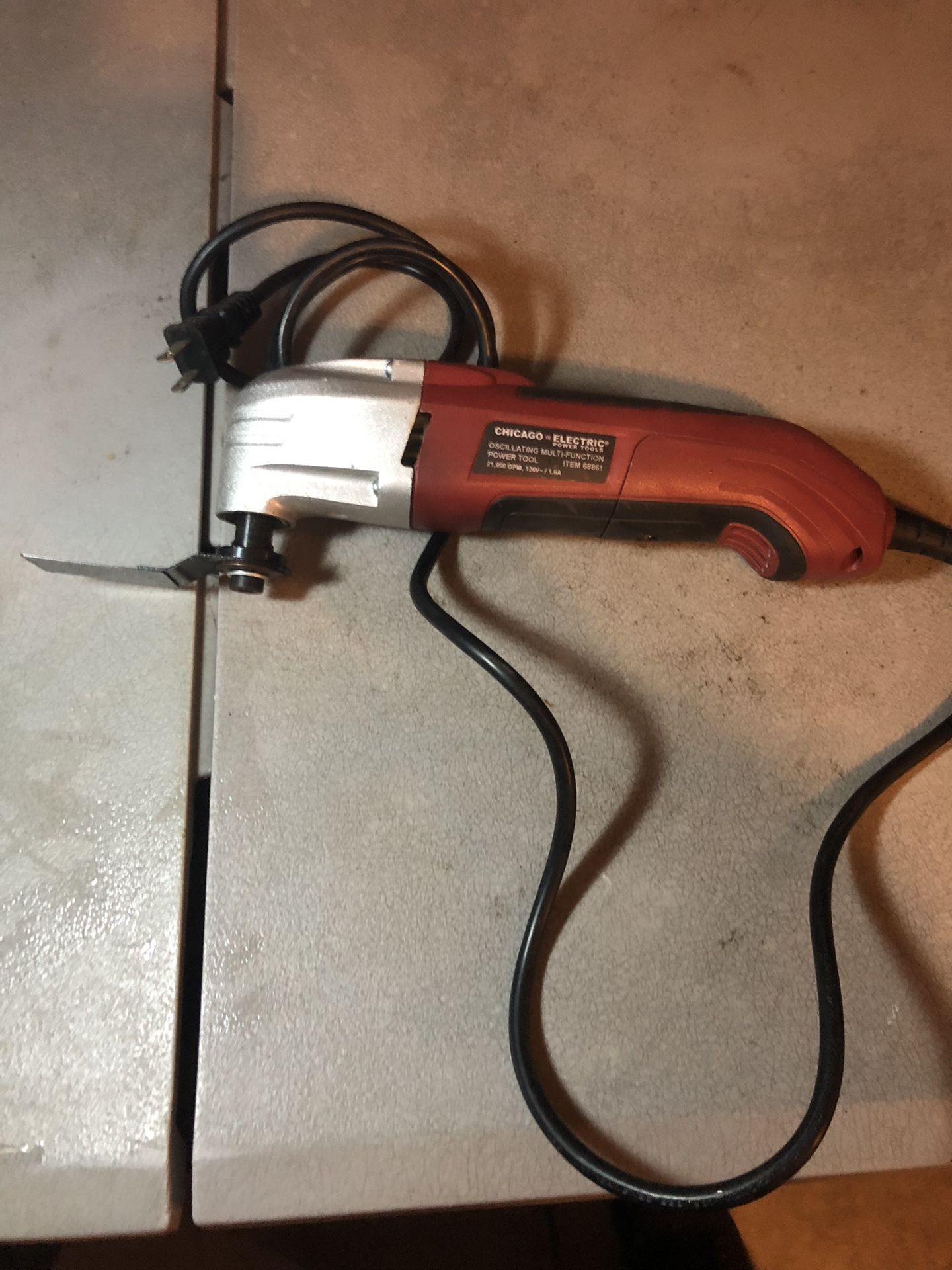 Chicago Electric Oscillating Multi-Function Power Tool