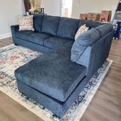 2-Piece Sectional with Chaise (Delivery Available)
