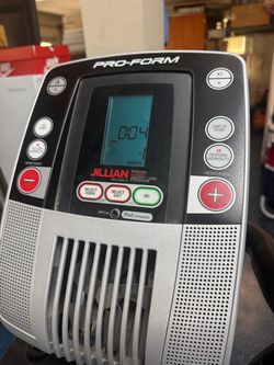ProForm Elliptical Console with Jillian Michaels Program