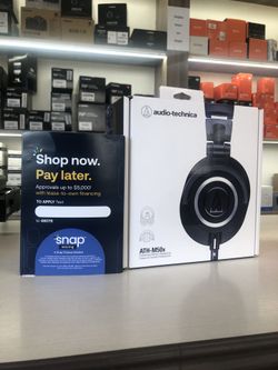 Audio Technica Monitor Headphones ATH M50X 