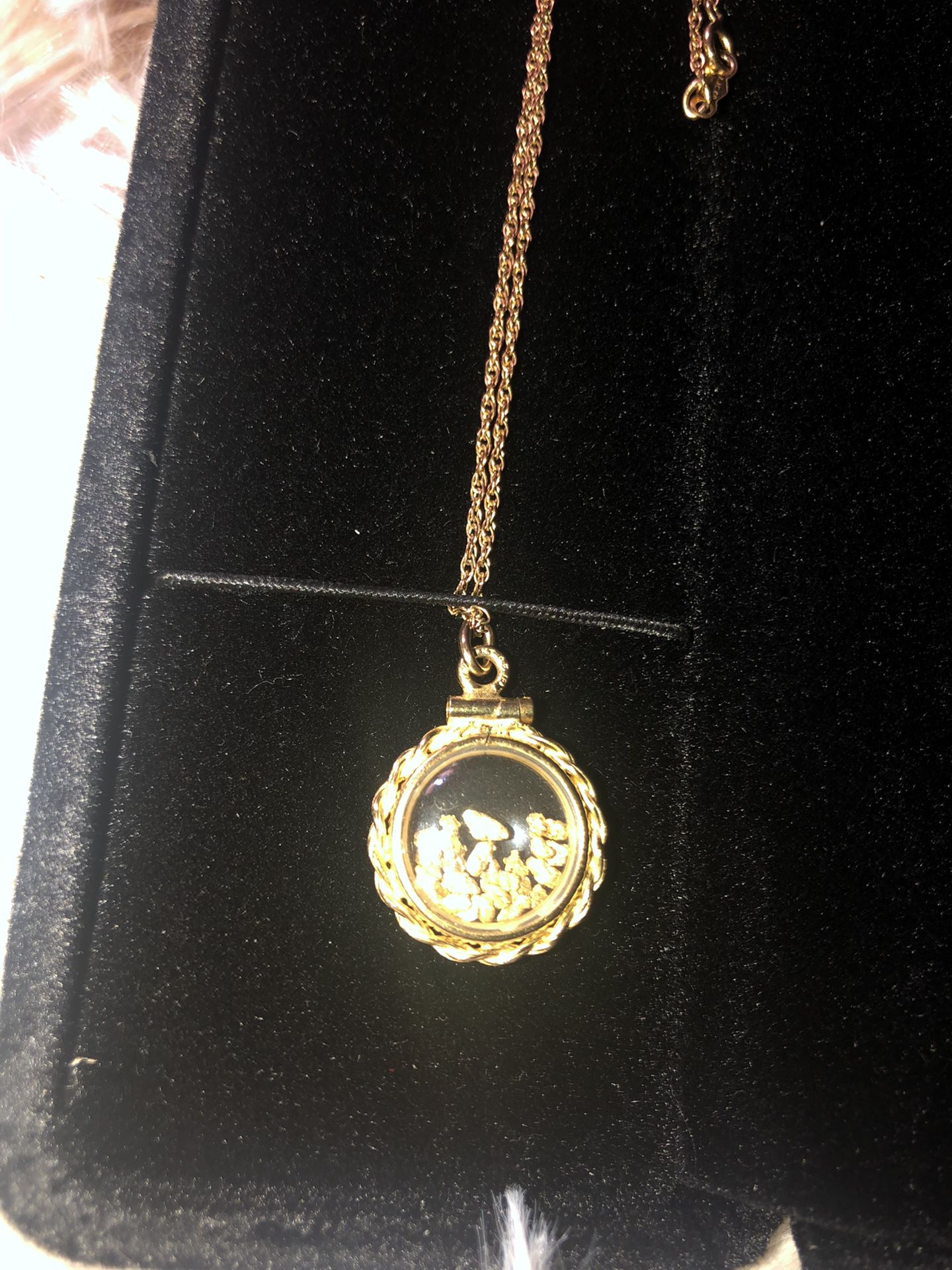 ANTIQUE Gold Necklace 