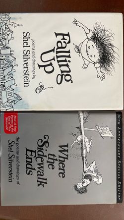 Falling Up and Where the Sidewalk Ends by Shel Silverstein