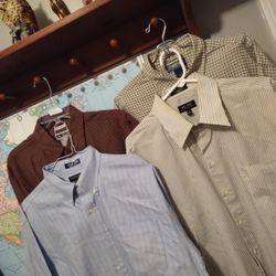 Lot of4- Mens Dress Shirts..$4- each OR $12/takes all 4