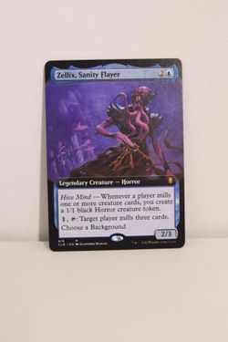 MTG Zellix, Sanity Flayer (Extended Art) - Commander Legends: Battle for Baldur's Gate (CLB)