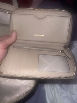 Michael Kors -Reha Mini Beige Backpack & Wallet