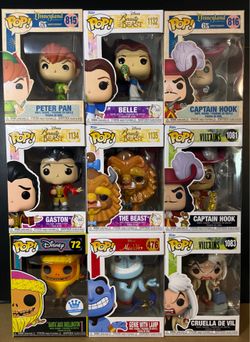 Disney Funko Pops Lot #1 (Read Description…)