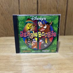 Vintage Disney Jungle Boogie Soundtrack Compilation Lion King Music CD 1998
