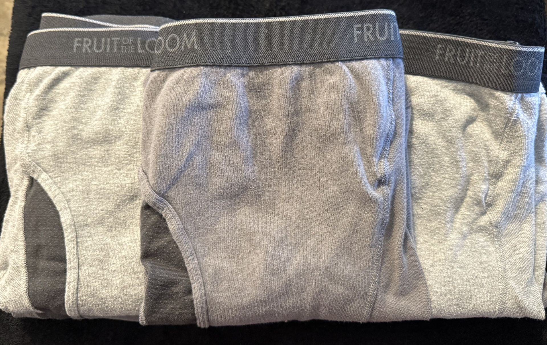 4XL 5pr Men’s Fruit of the Loom Boxer Briefs Size 4XL