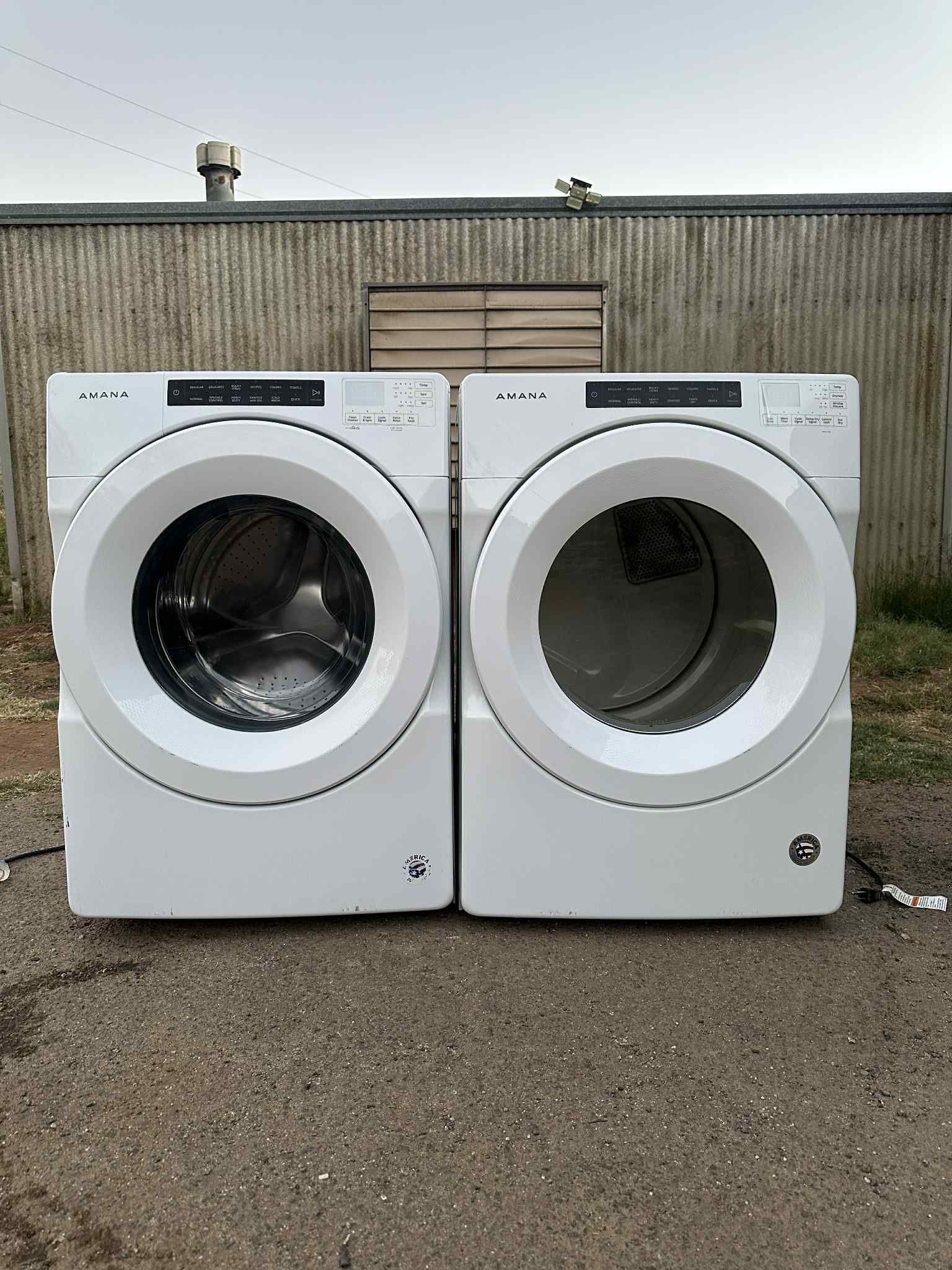 Amana Washer And Gas Dryer 