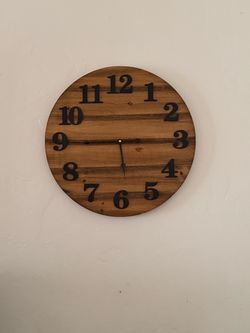 Rustic Wall Clock
