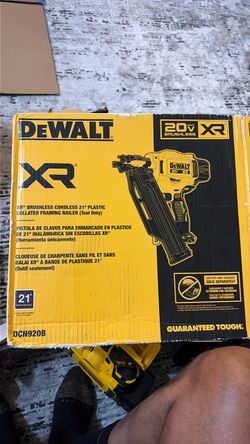 DeWalt 20V XR Brushless Framing Nailer DCN920B