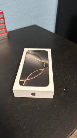 BOX ONLY - iPhone 16 Pro - Natural Titanium