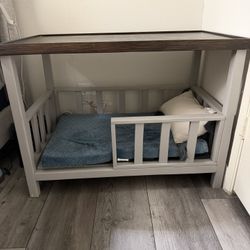 Custom Wooden Dog bed