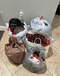 Bags of women’s clothing each $10